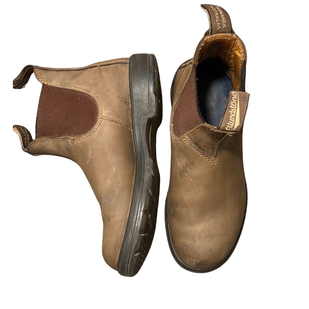 Blundstone Women’s Tan Leather Chelsea Boots
